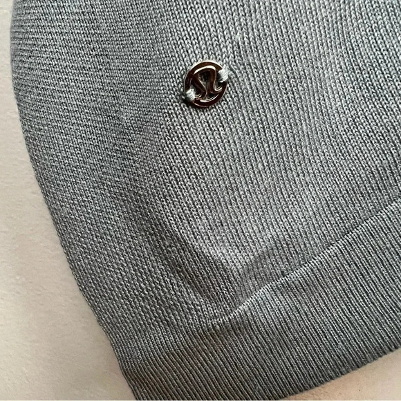 Lululemon Open Mind Lightweight Silk Blend Wrap Poncho/Cape One Size Blue Cast - Picture 11 of 13